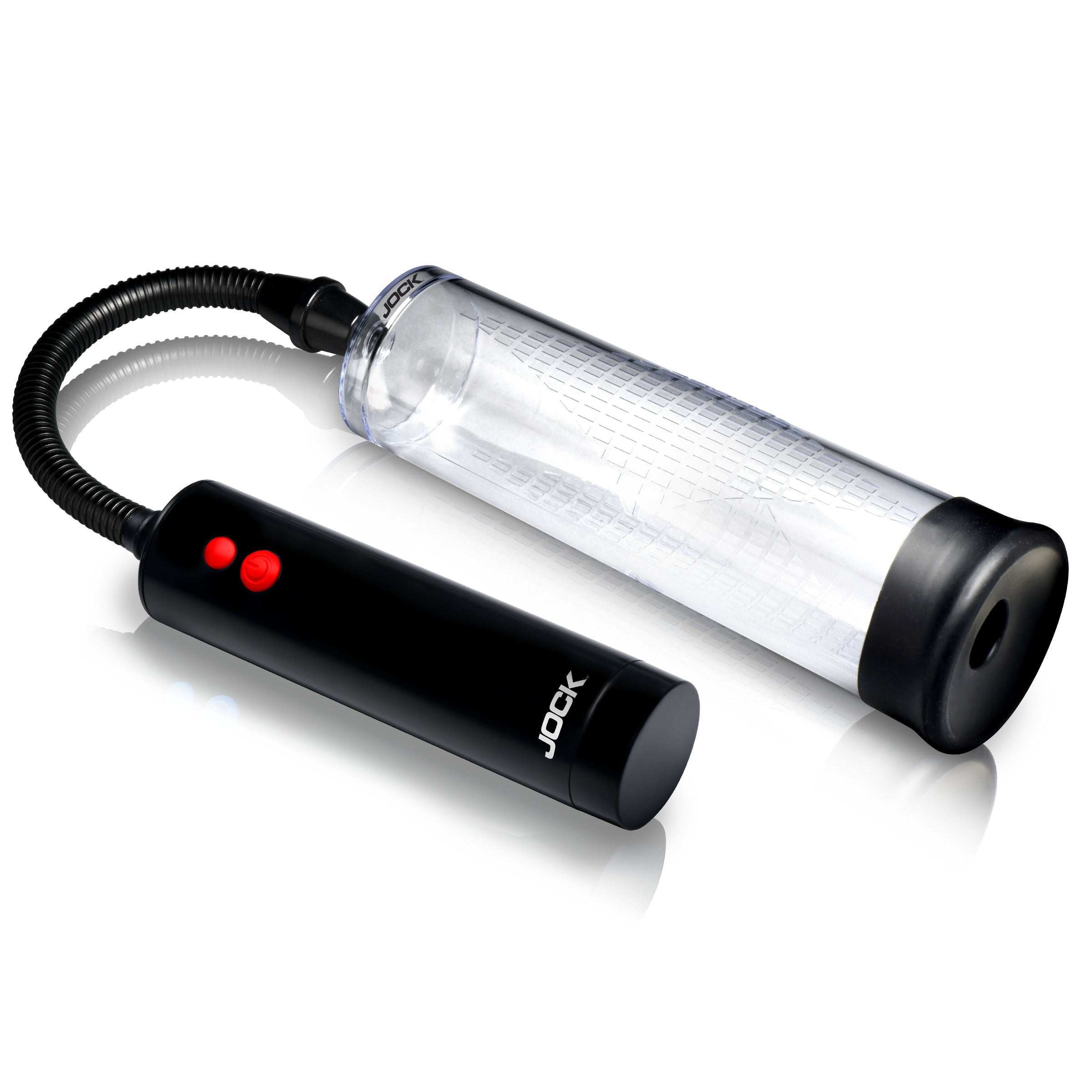 Jock Power Up Rechargeable Automatic Penis Pump Black