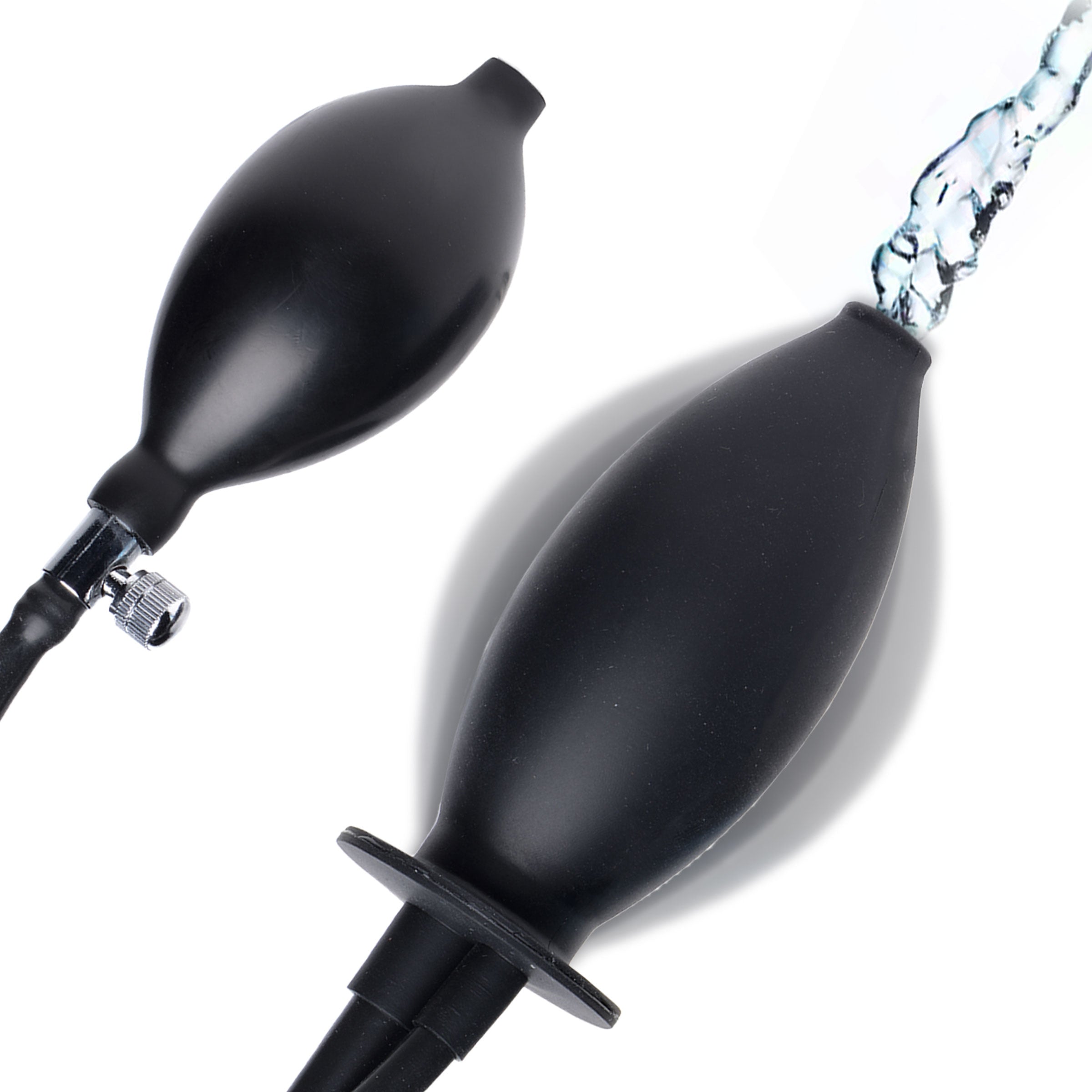 CleanStream CleanStream Inflatable Enema Plug Black