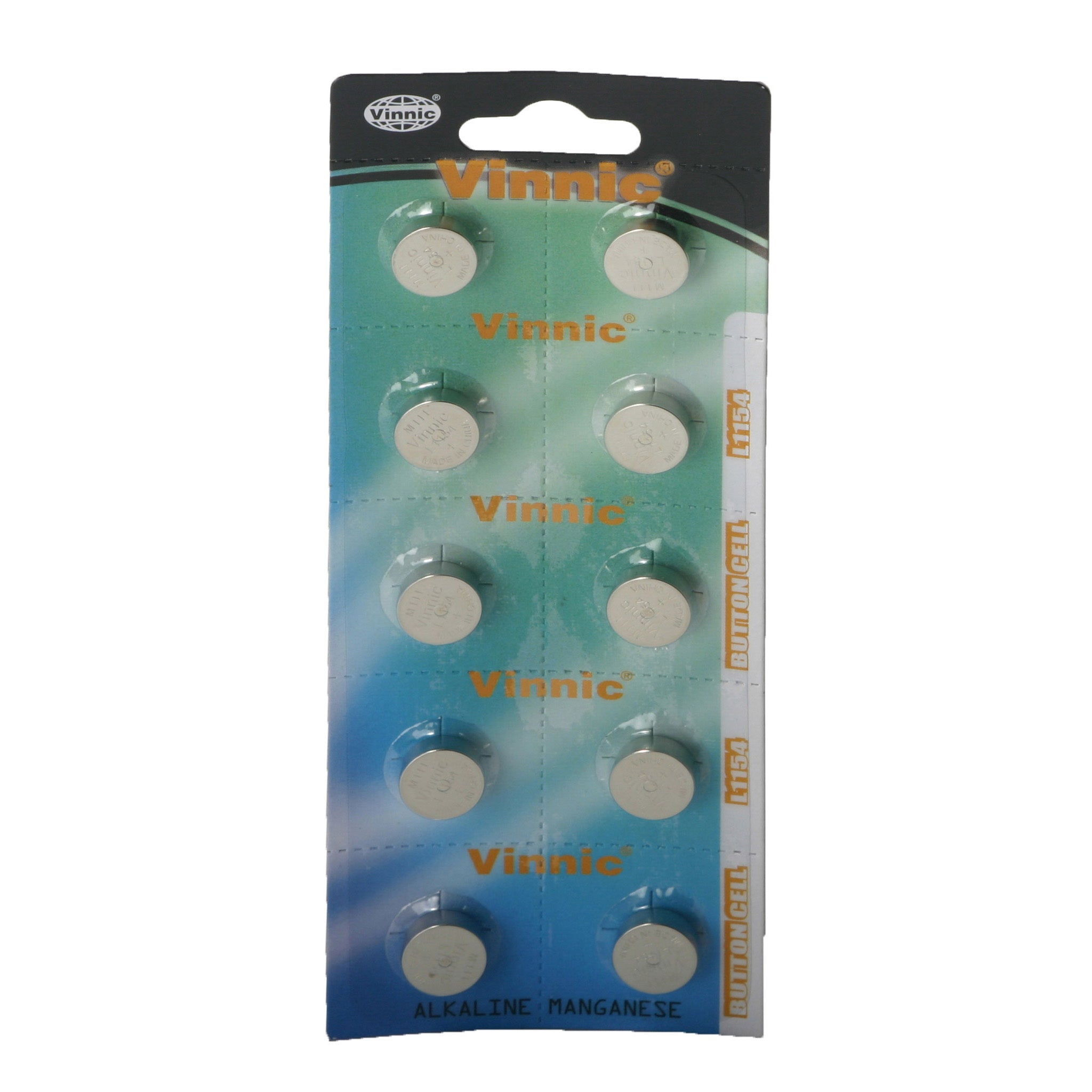 nan Tab Batteries for Sex Toys - 10 Pack Grey