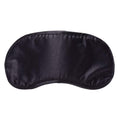 GreyGasms Satin Blindfold Black