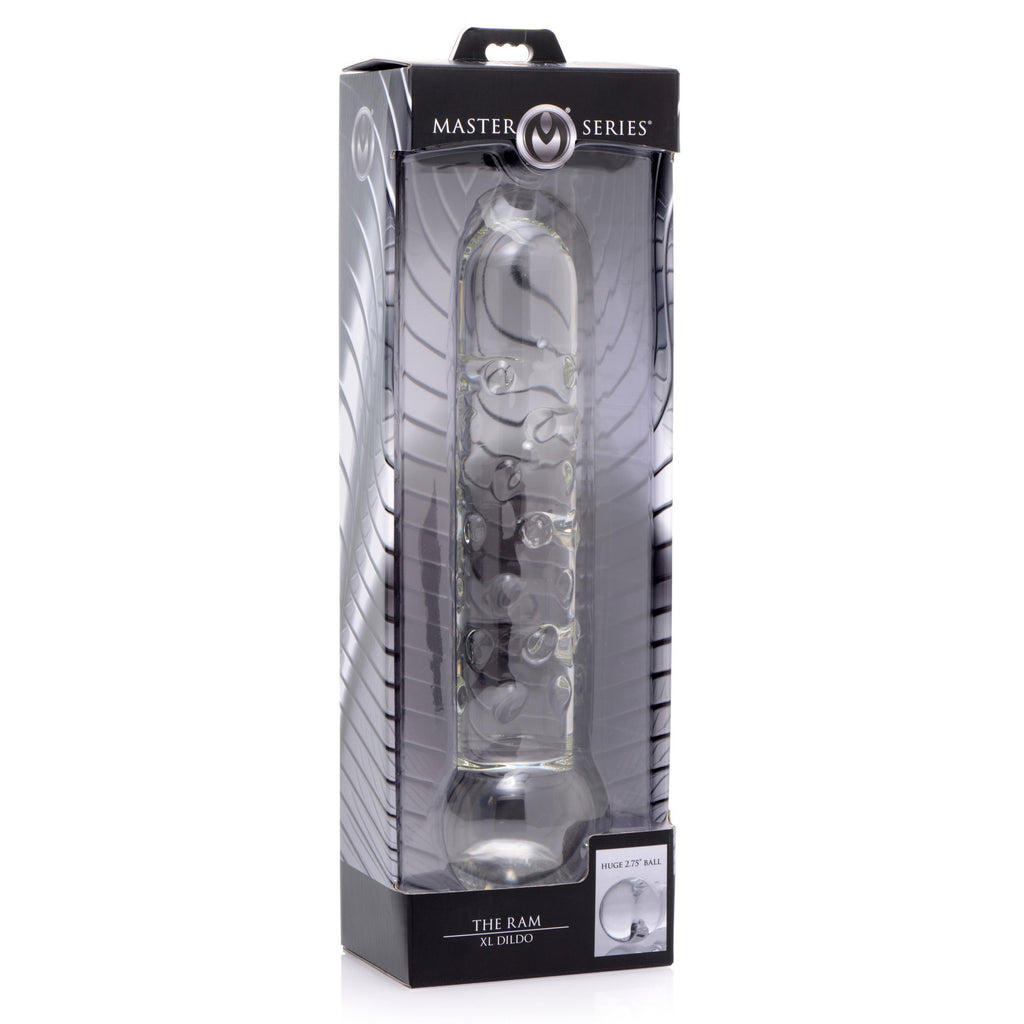Master Series The Ram XL Dildo Clear
