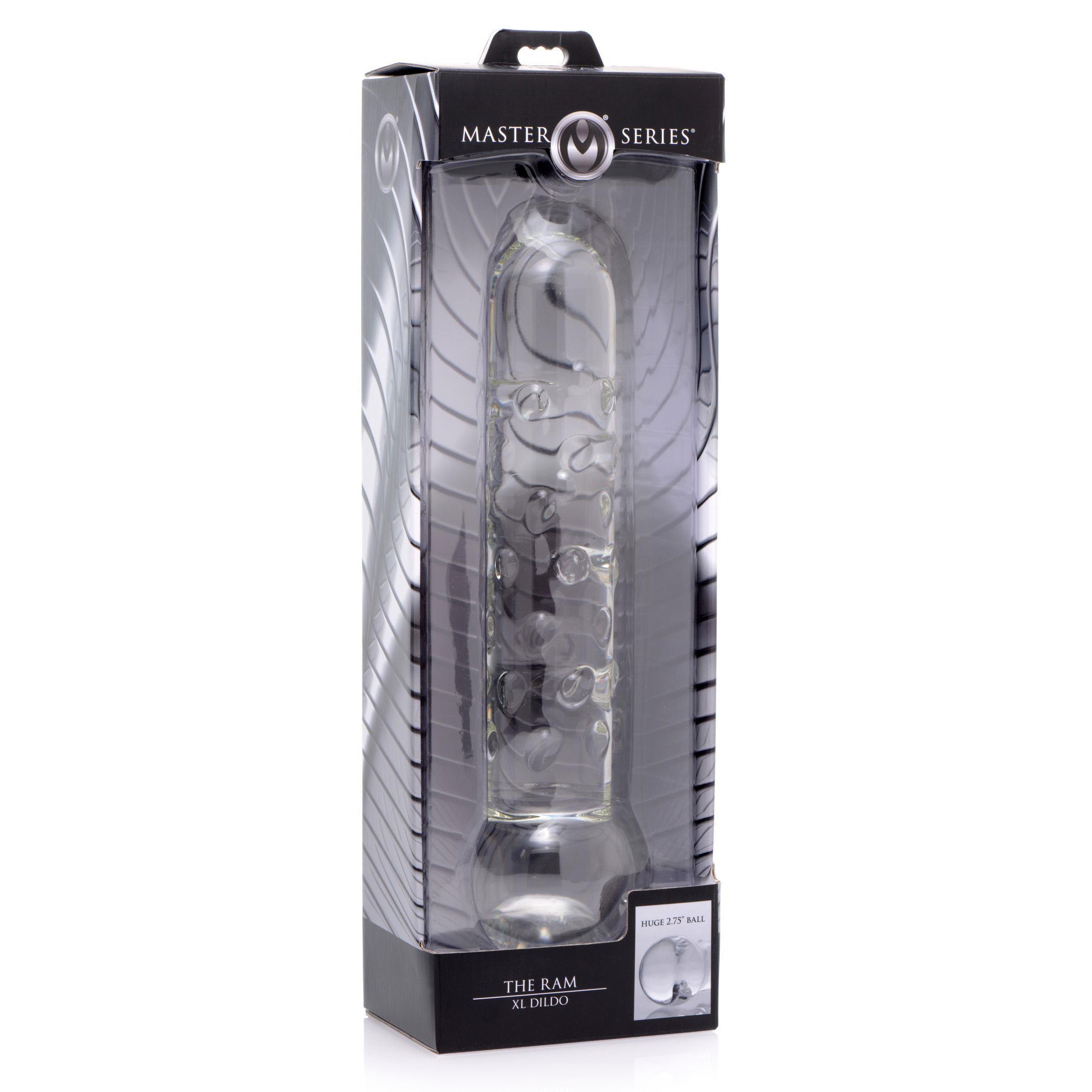 Master Series The Ram XL Dildo Clear