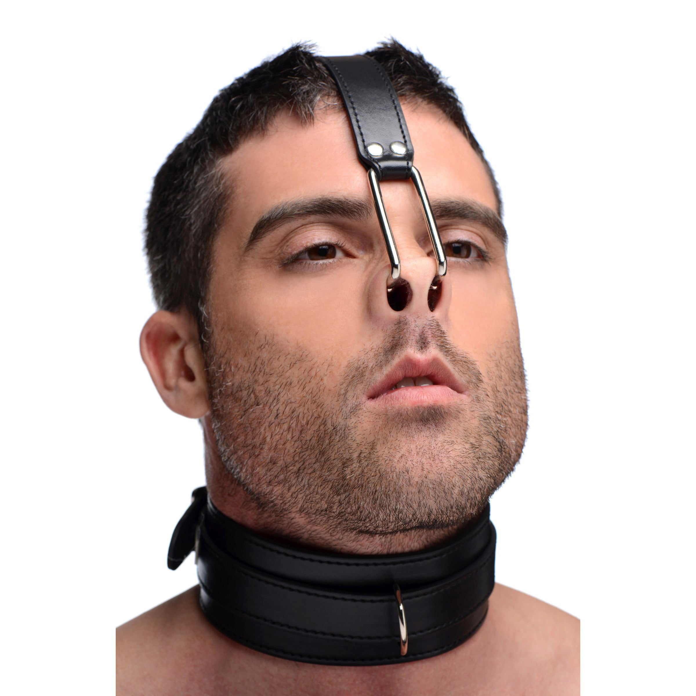 Master Series Collar with Nose Hook Black