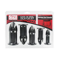Size Matters Ease-In Anal Dilator Kit Black