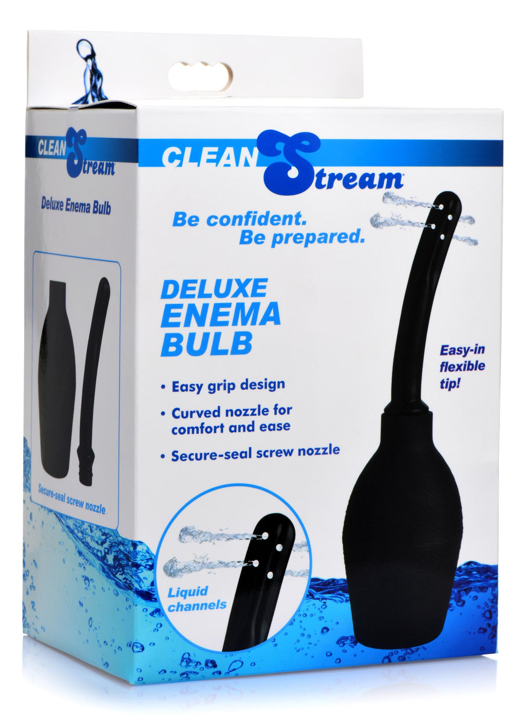 CleanStream CleanStream Deluxe Enema Bulb Black