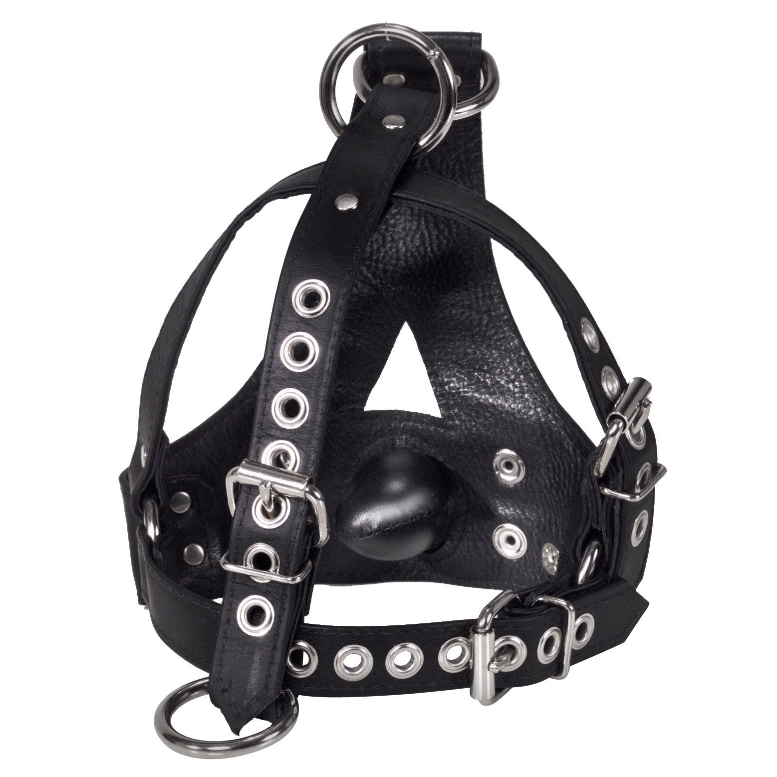 Strict Leather Strict Leather Bishop Head Harness with Removable Gag Black