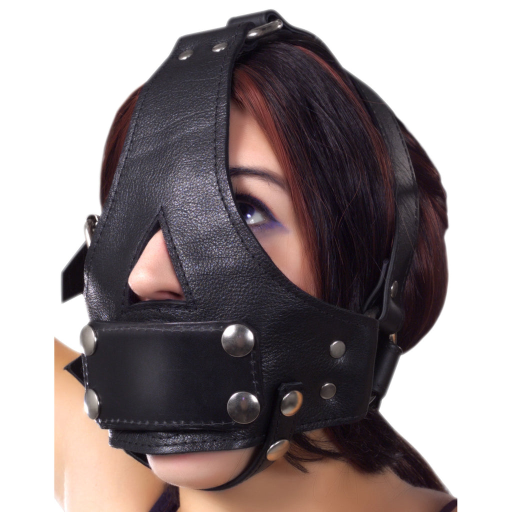 Strict Leather Strict Leather Bishop Head Harness with Removable Gag Black