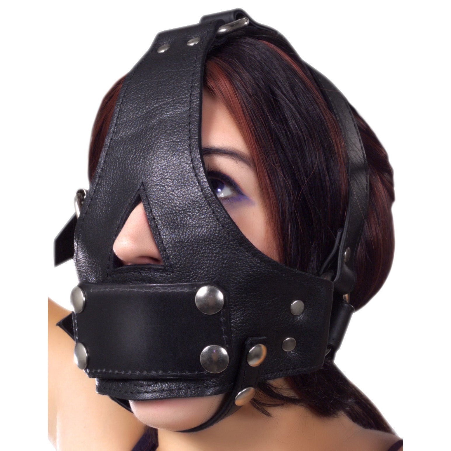 Strict Leather Strict Leather Bishop Head Harness with Removable Gag Black