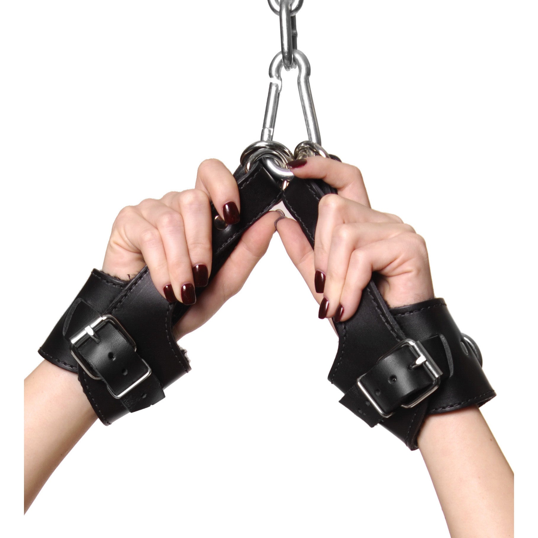 Strict Leather Strict Leather Fleece Lined Suspension Cuffs Black
