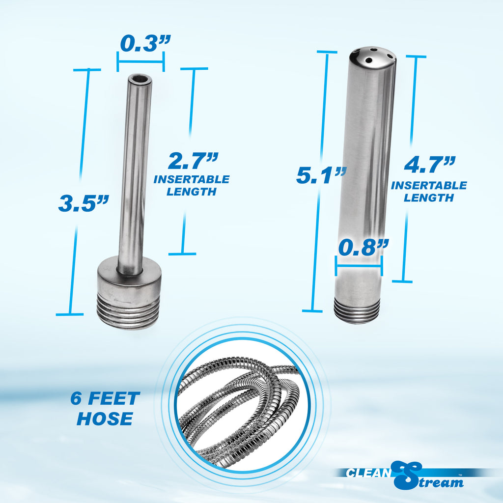CleanStream CleanStream Shower Enema System Grey