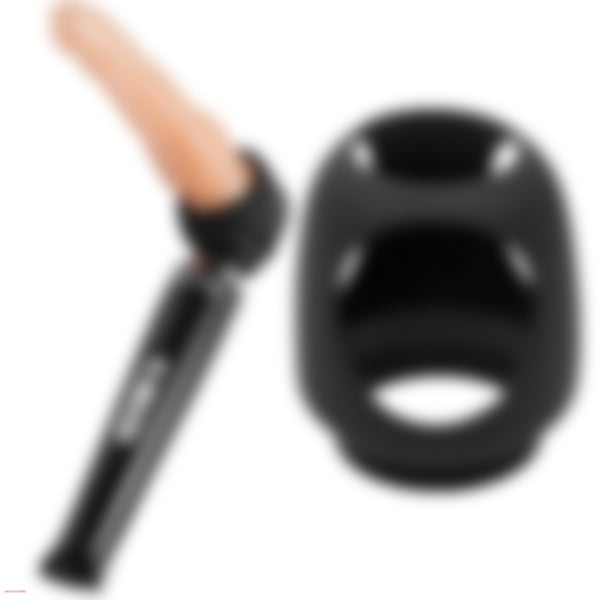 XR Brands Strap Cap Wand Harness for Dildos