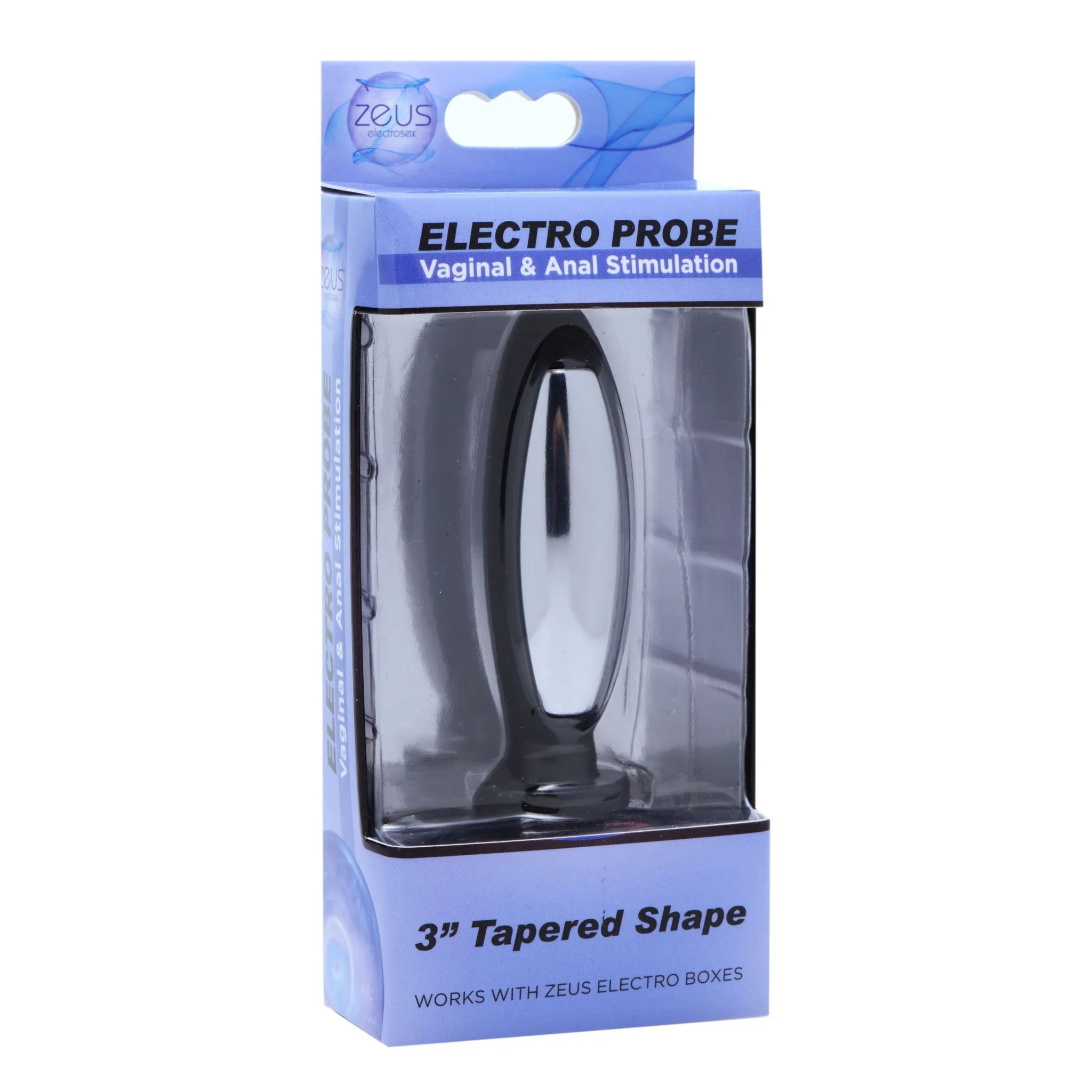 Zeus Electrosex Zeus Electro Torpedo Plug - Small Black / Small