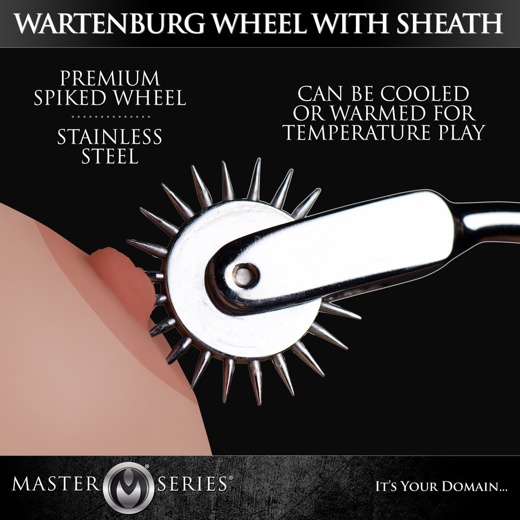 Kink Industries Wartenburg Wheel With Sheath Grey