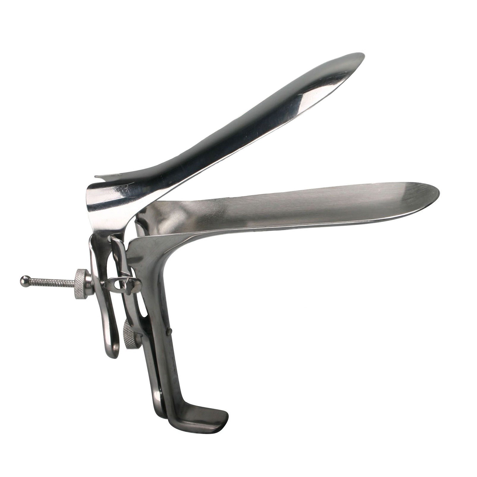 Kink Industries Stainless Steel Speculum - Medium Grey / Large
