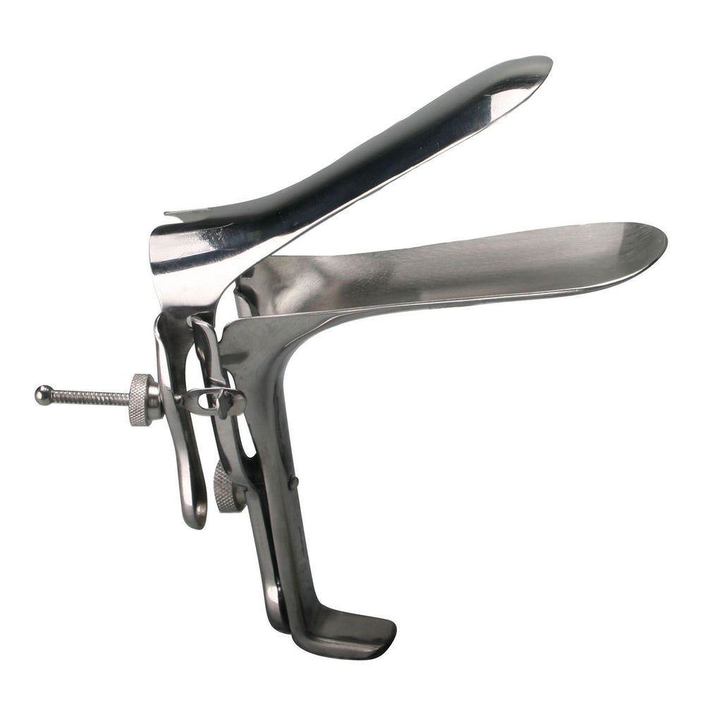 Kink Industries Stainless Steel Speculum - Medium Grey / Medium