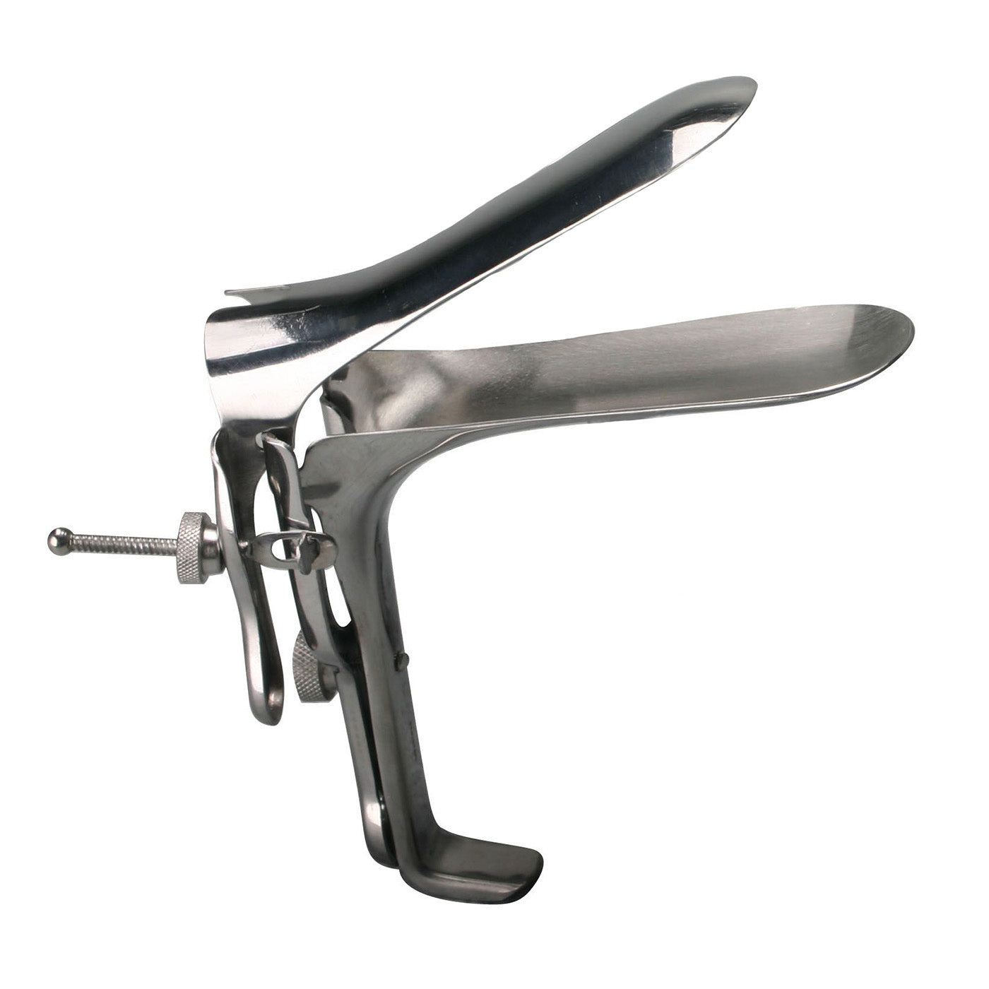 Kink Industries Stainless Steel Speculum - Medium Grey / Medium