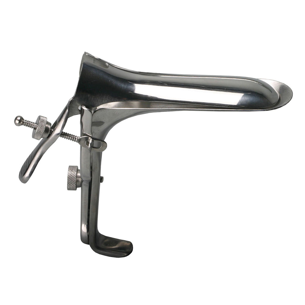 Kink Industries Stainless Steel Speculum - Medium Grey / Medium