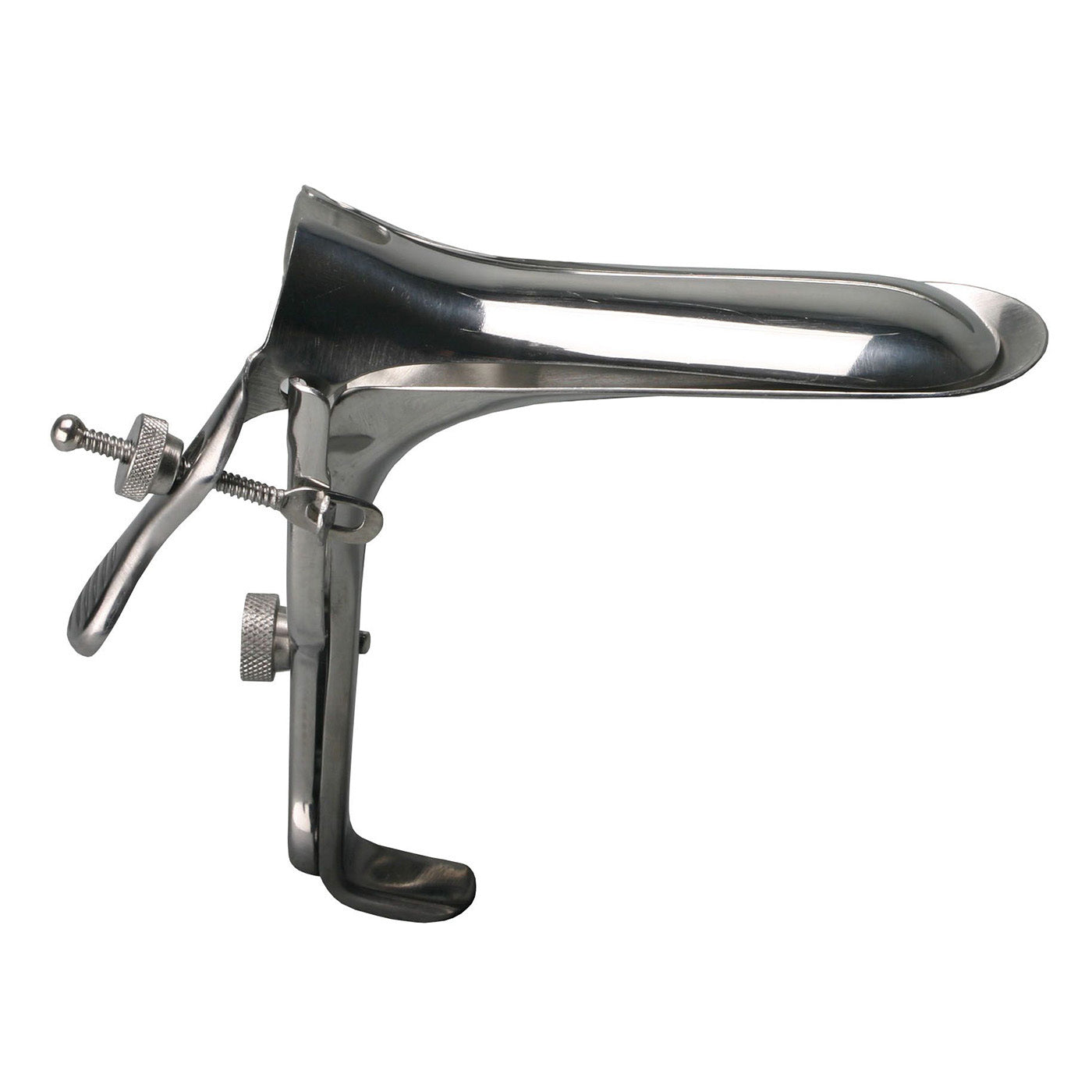 Kink Industries Stainless Steel Speculum - Medium Grey / Medium