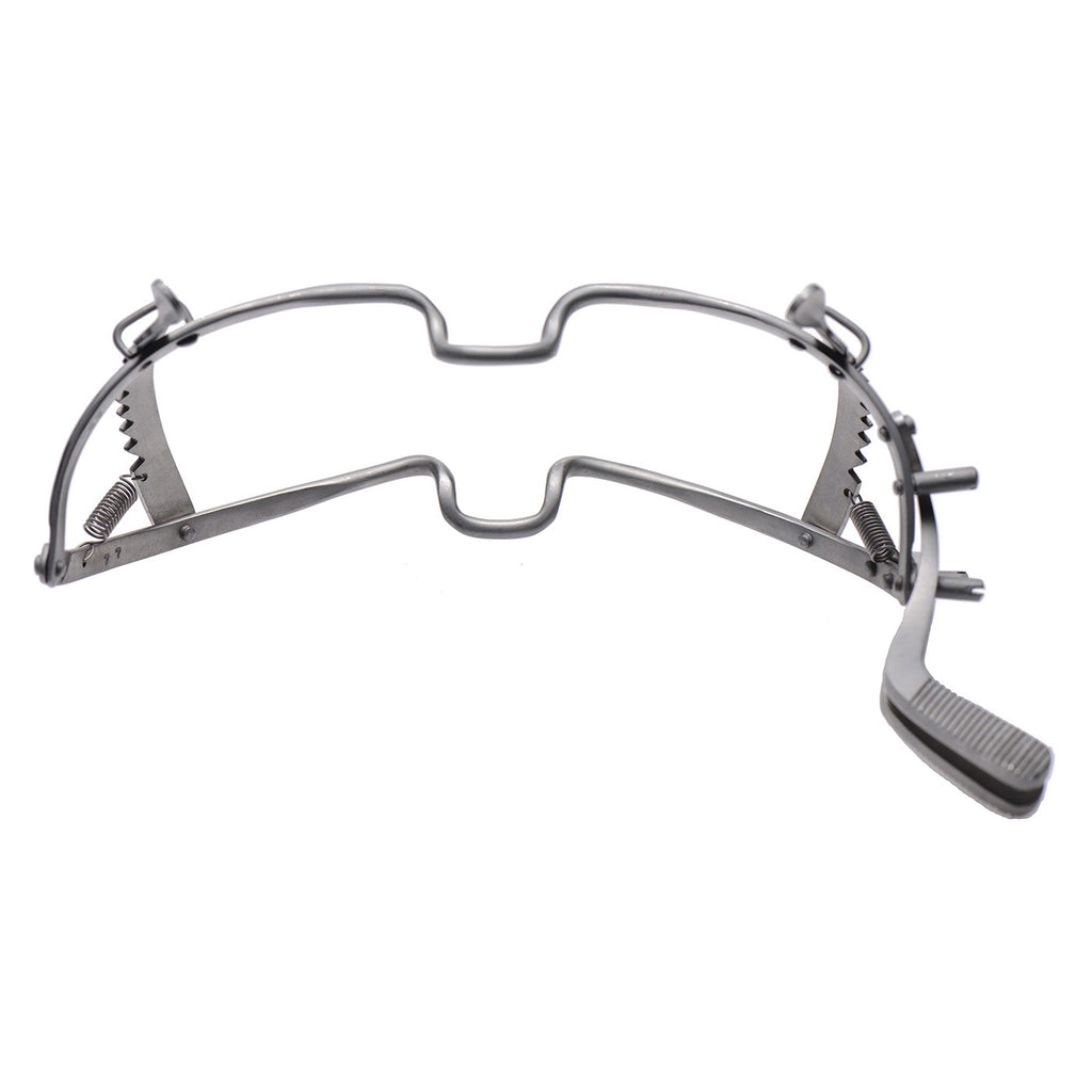 Kink Industries Whitehead Ratchet Mouth Gag Grey