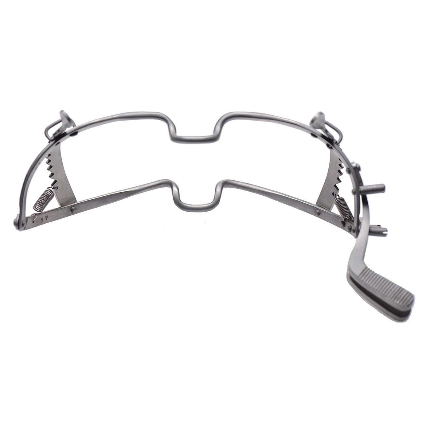Kink Industries Whitehead Ratchet Mouth Gag Grey