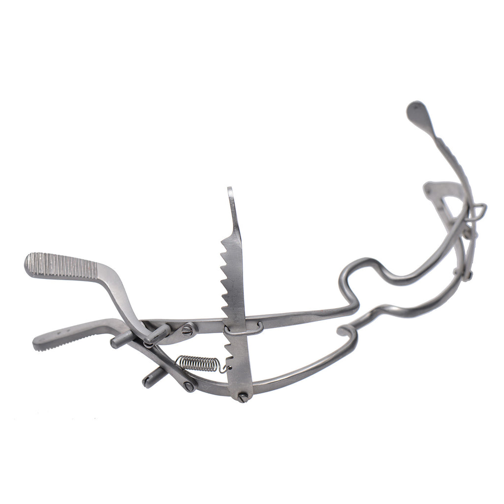 Kink Industries Whitehead Ratchet Mouth Gag Grey