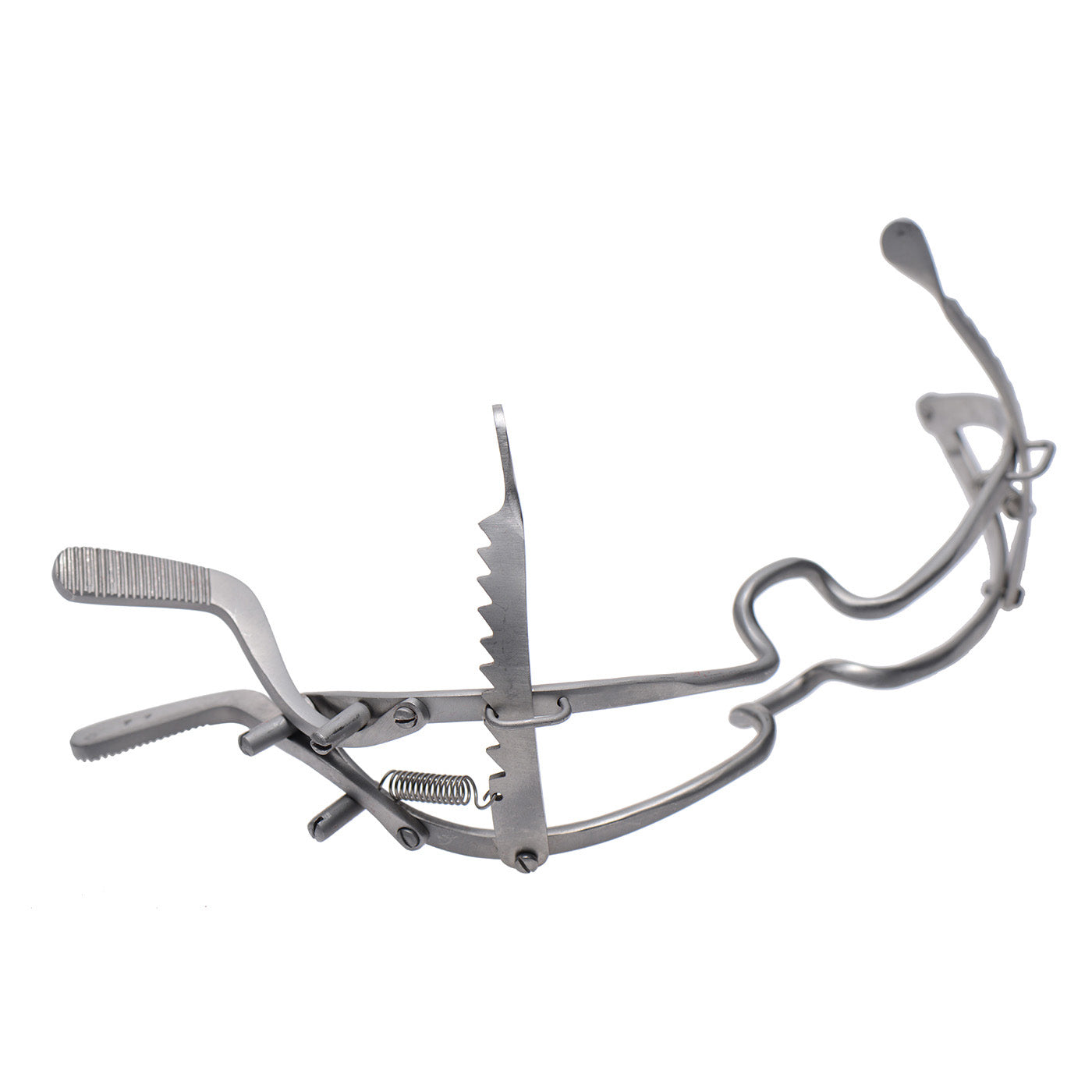 Kink Industries Whitehead Ratchet Mouth Gag Grey