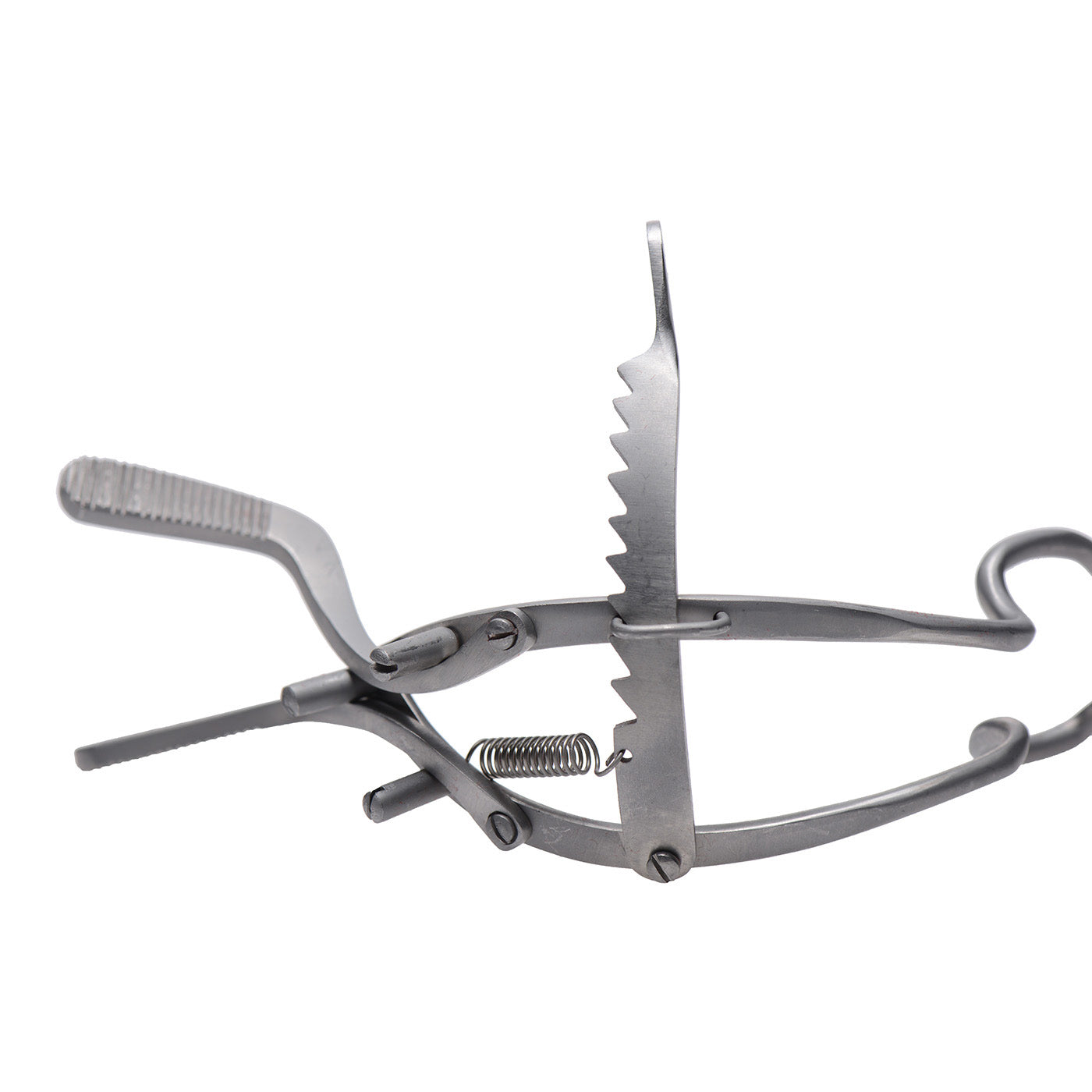 Kink Industries Whitehead Ratchet Mouth Gag Grey