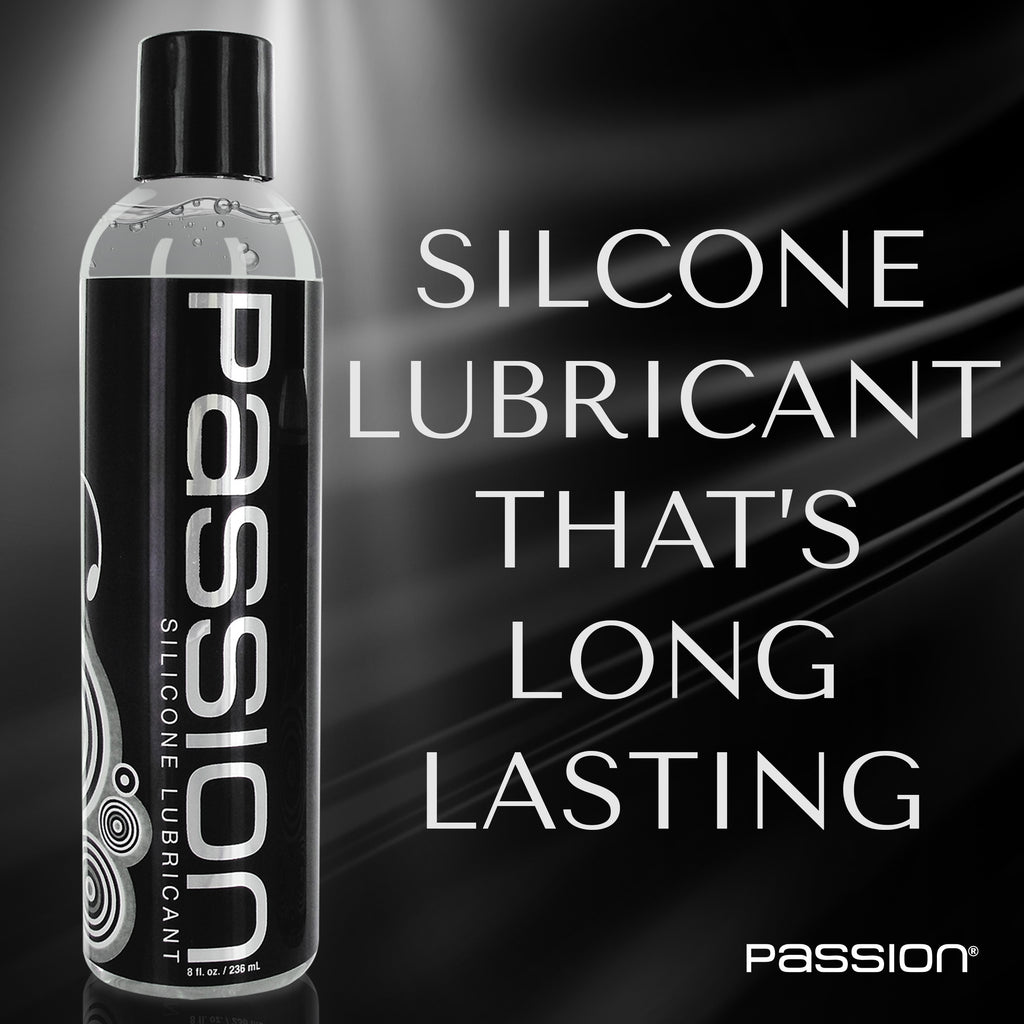 Passion Lubricants Passion Premium Silicone Lubricant - 8 oz Clear / 8 oz