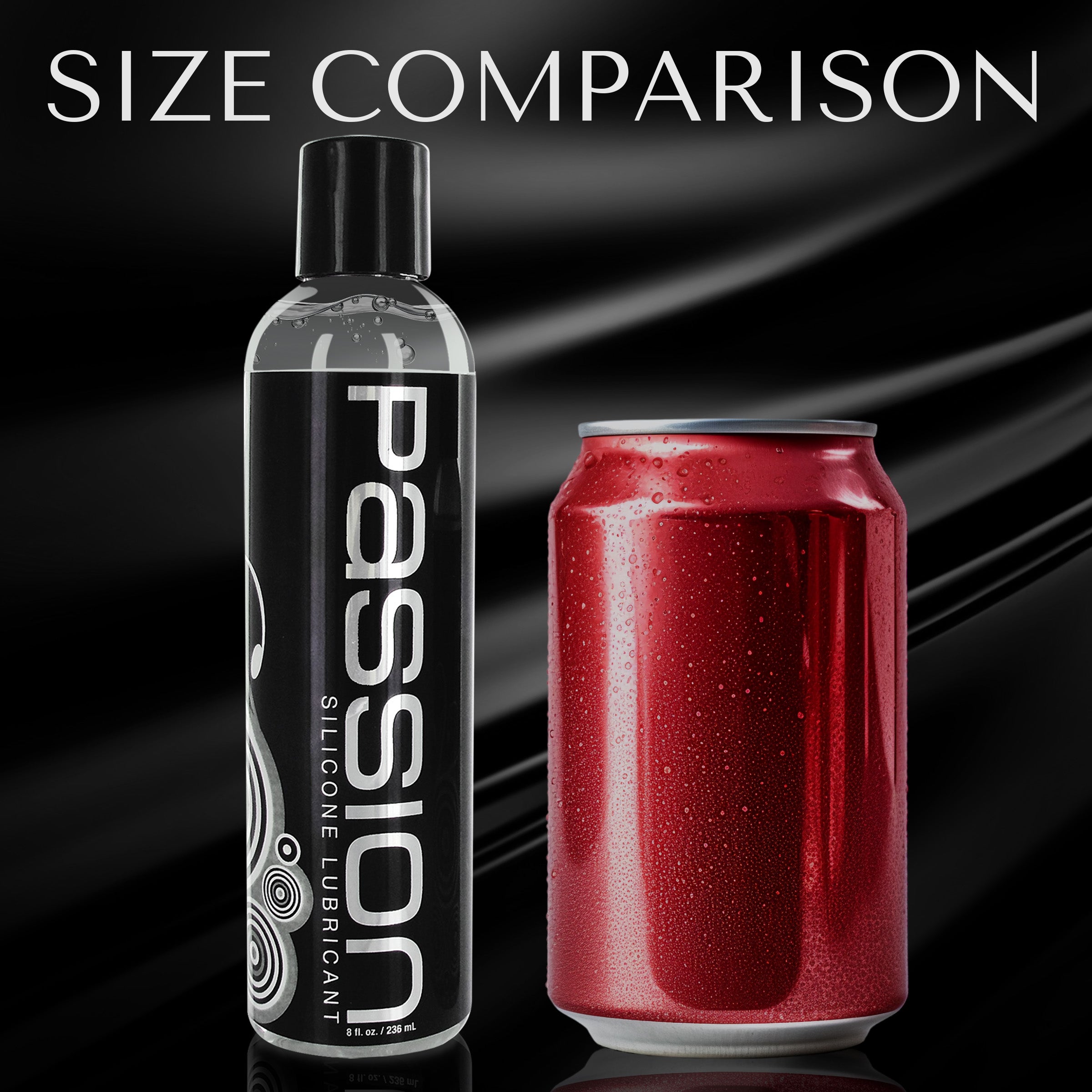 Passion Lubricants Passion Premium Silicone Lubricant - 8 oz Clear / 8 oz