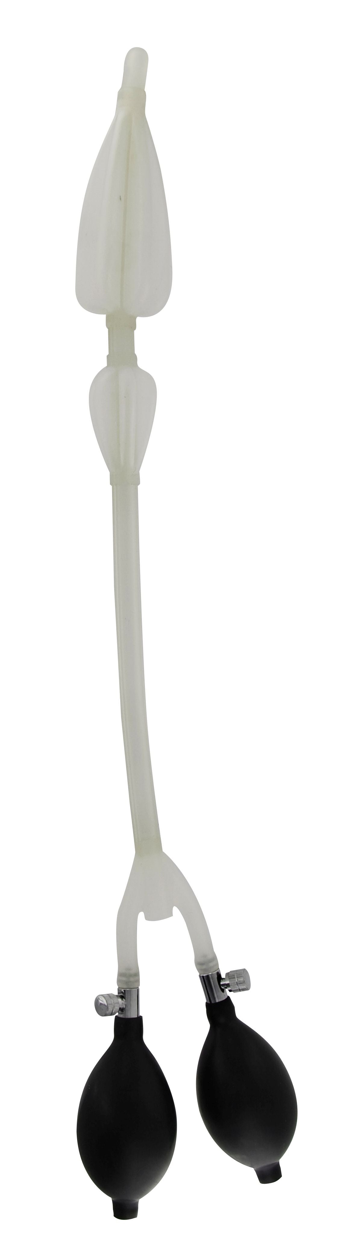 CleanStream CleanStream Silicone Double Bulb Nozzle Clear