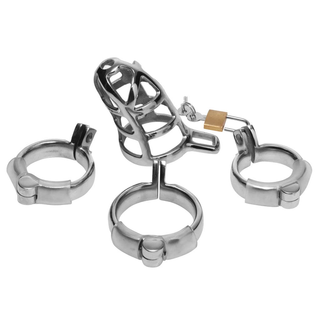 Master Series Detained Chastity Cage - IntimaVibes