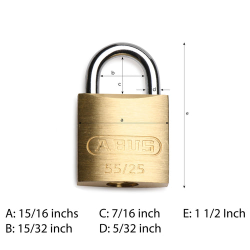 ABUS lock ABUS Lock Yellow
