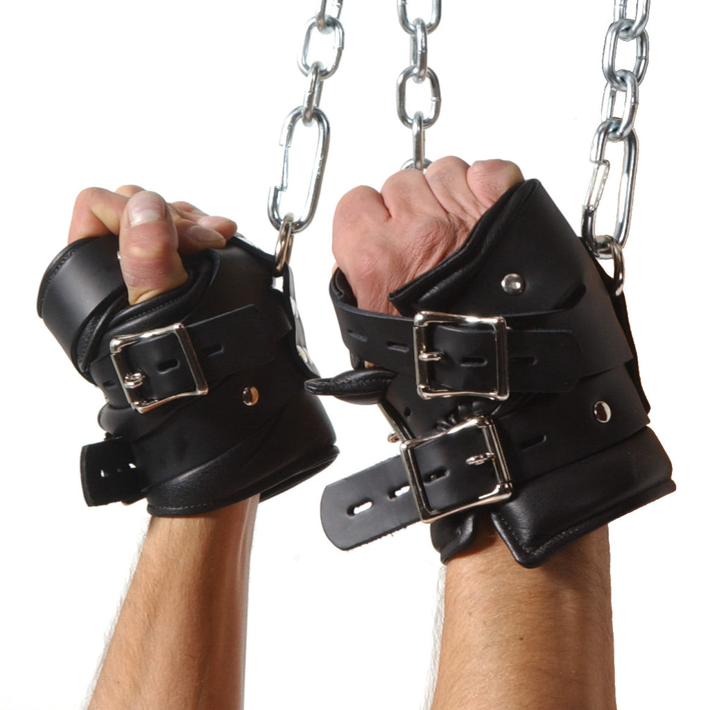 Strict Leather Strict Leather Premium Suspension Wrist Cuffs Black