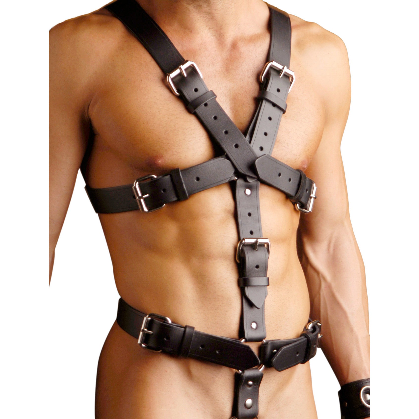 Strict Leather Strict Leather Body Harness- SM Black / Large/X Large