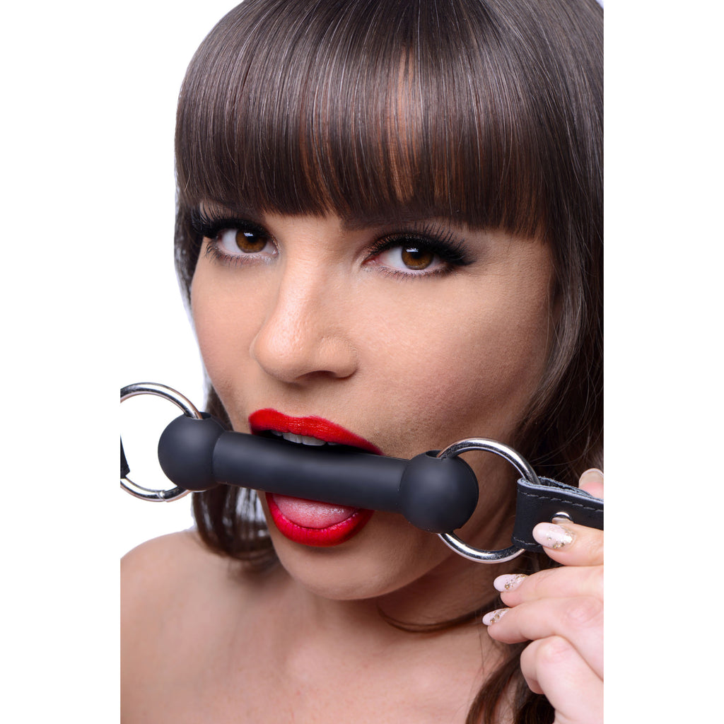 Strict Leather Strict Leather Silicone Bit Gag Black