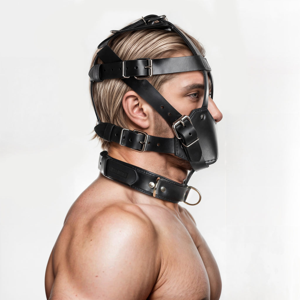 Strict Leather Strict Leather Padded Muzzle Black