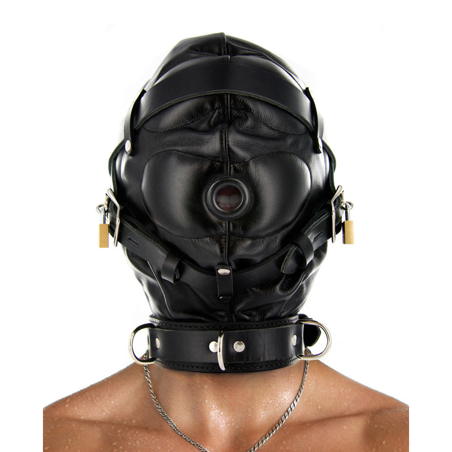 Strict Leather Strict Leather Sensory Deprivation Hood- SM Black / Medium/Large