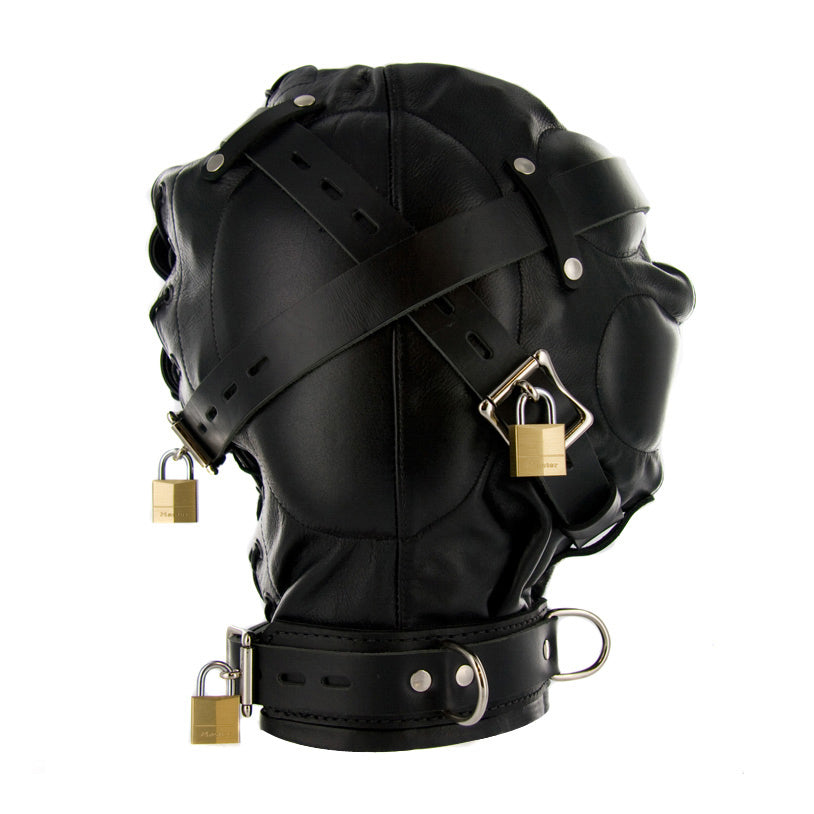 Strict Leather Strict Leather Sensory Deprivation Hood- SM Black / Medium/Large