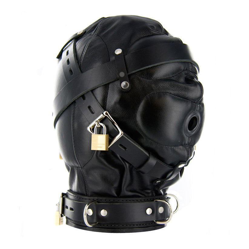 Strict Leather Strict Leather Sensory Deprivation Hood- SM Black / Small/Medium