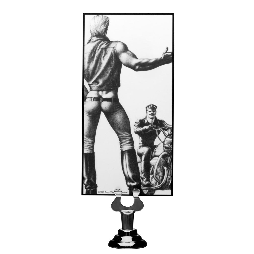 Tom of Finland Tom of Finland Silicone P-Spot Vibe Black