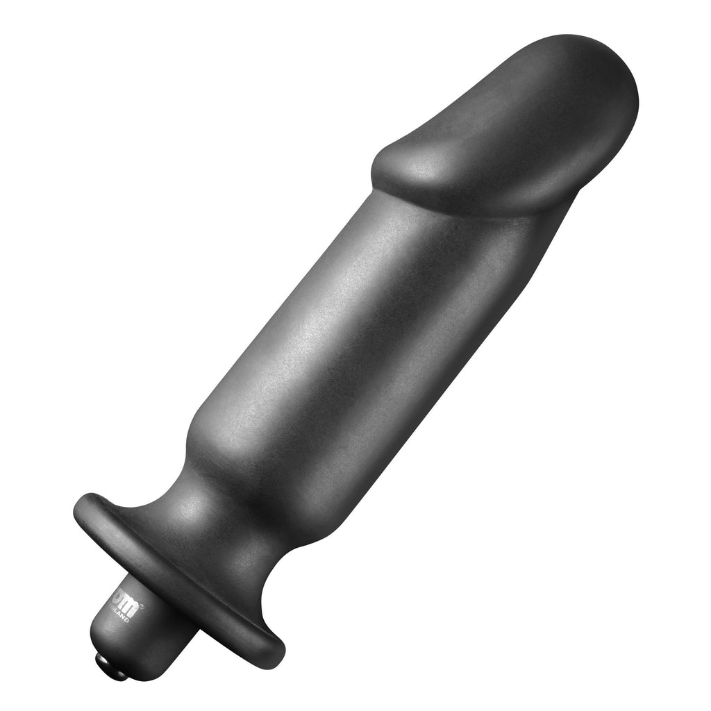 Tom of Finland Tom of Finland Silicone Vibrating Anal Plug Black