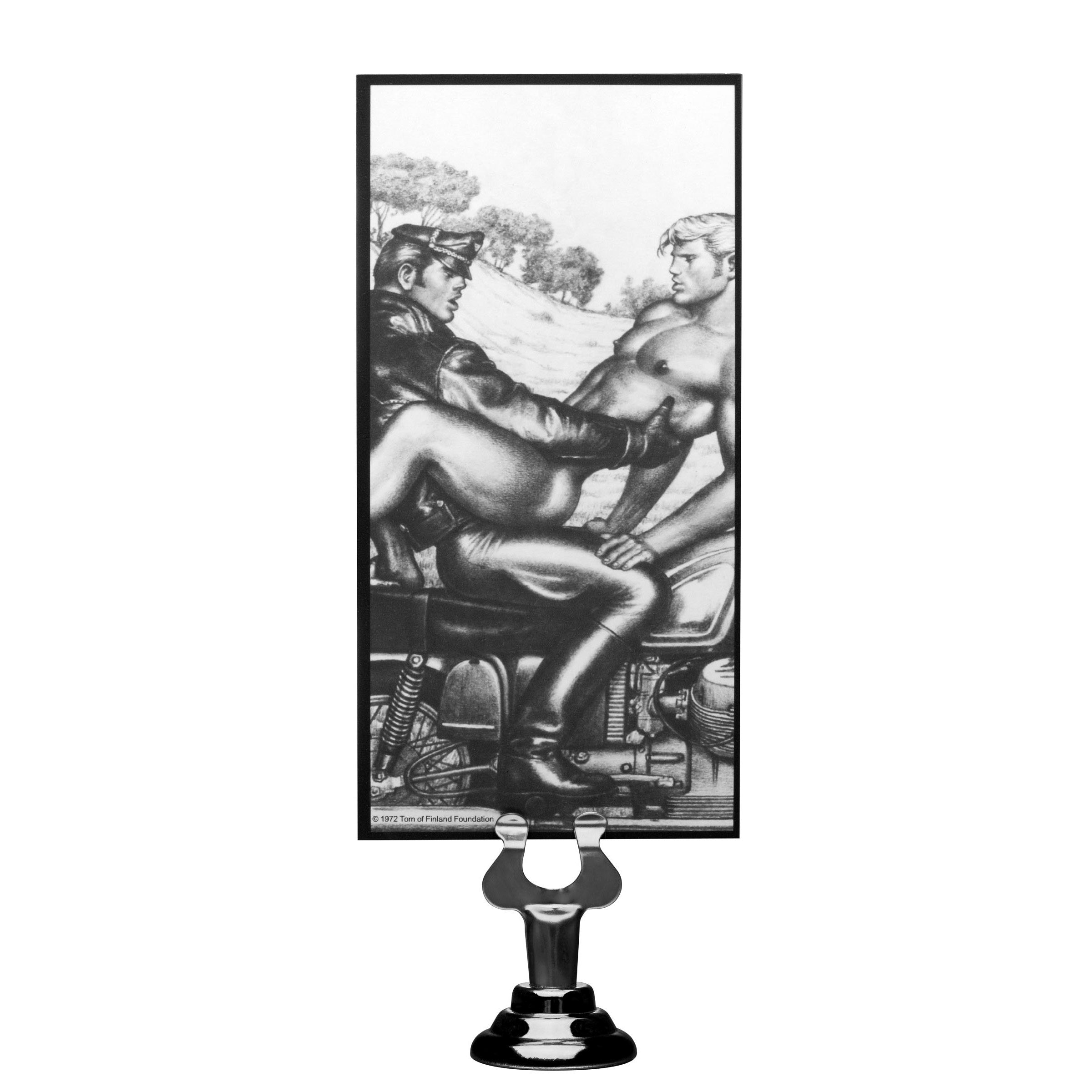 Tom of Finland Tom of Finland Silicone Vibrating Anal Plug Black
