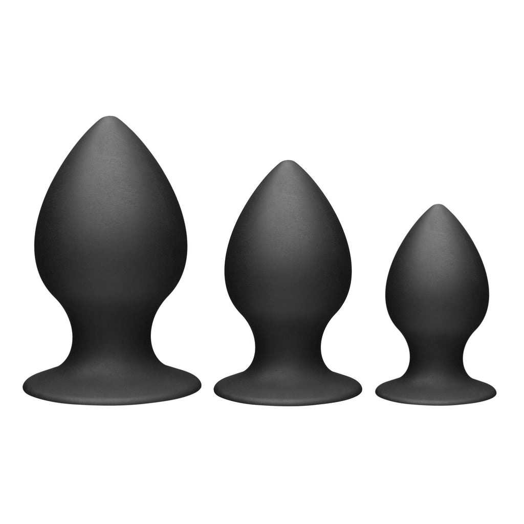 Tom of Finland Tom of Finland Medium Silicone Anal Plug Black