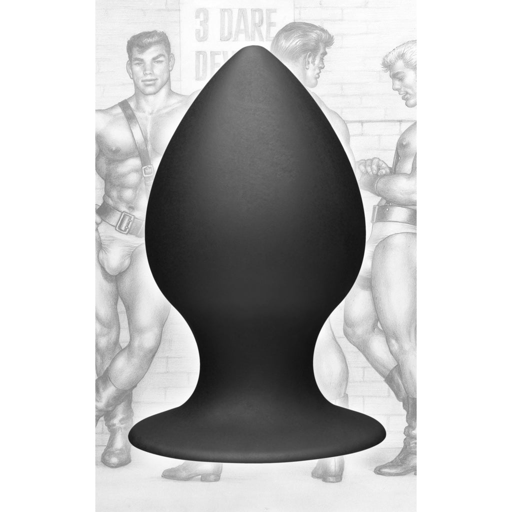 Tom of Finland Tom of Finland XL Silicone Anal Plug Black