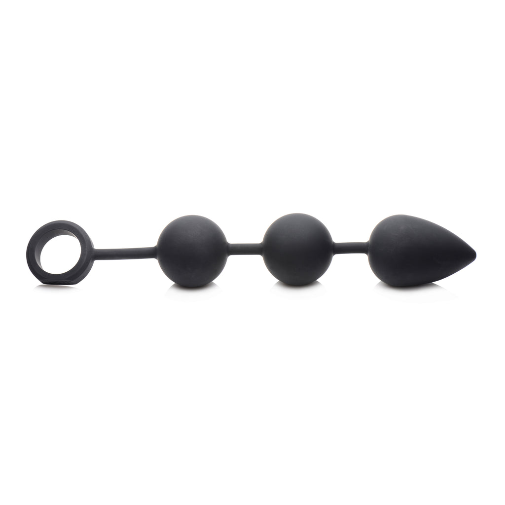 Tom of Finland Tom of Finland Weighted Anal Ball Beads Black