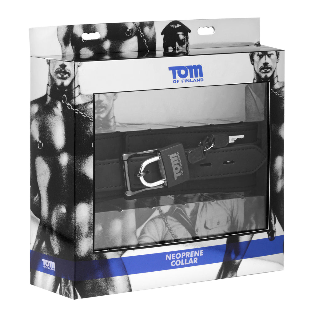 Tom of Finland Tom of Finland Neoprene Collar Black