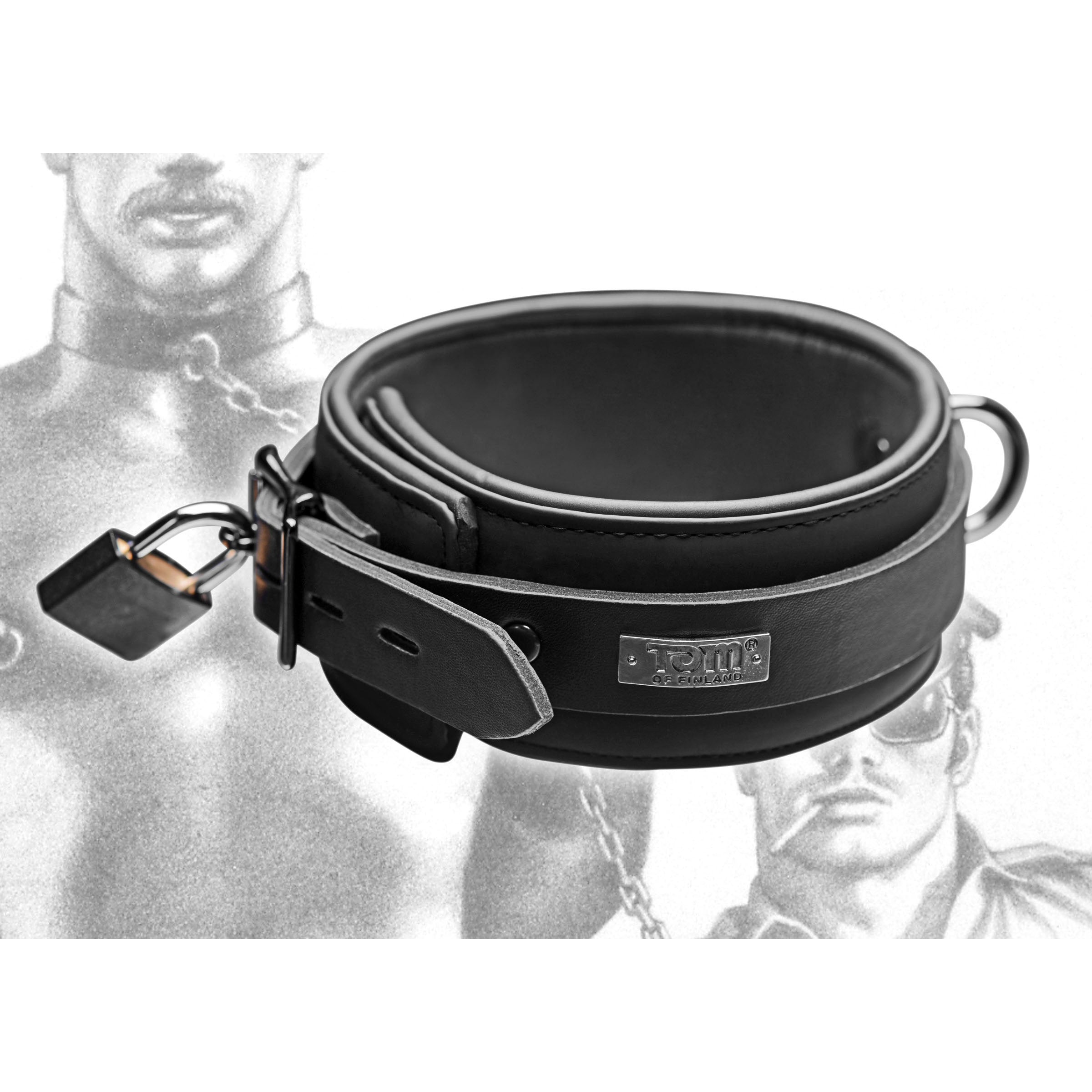 Tom of Finland Tom of Finland Neoprene Collar Black