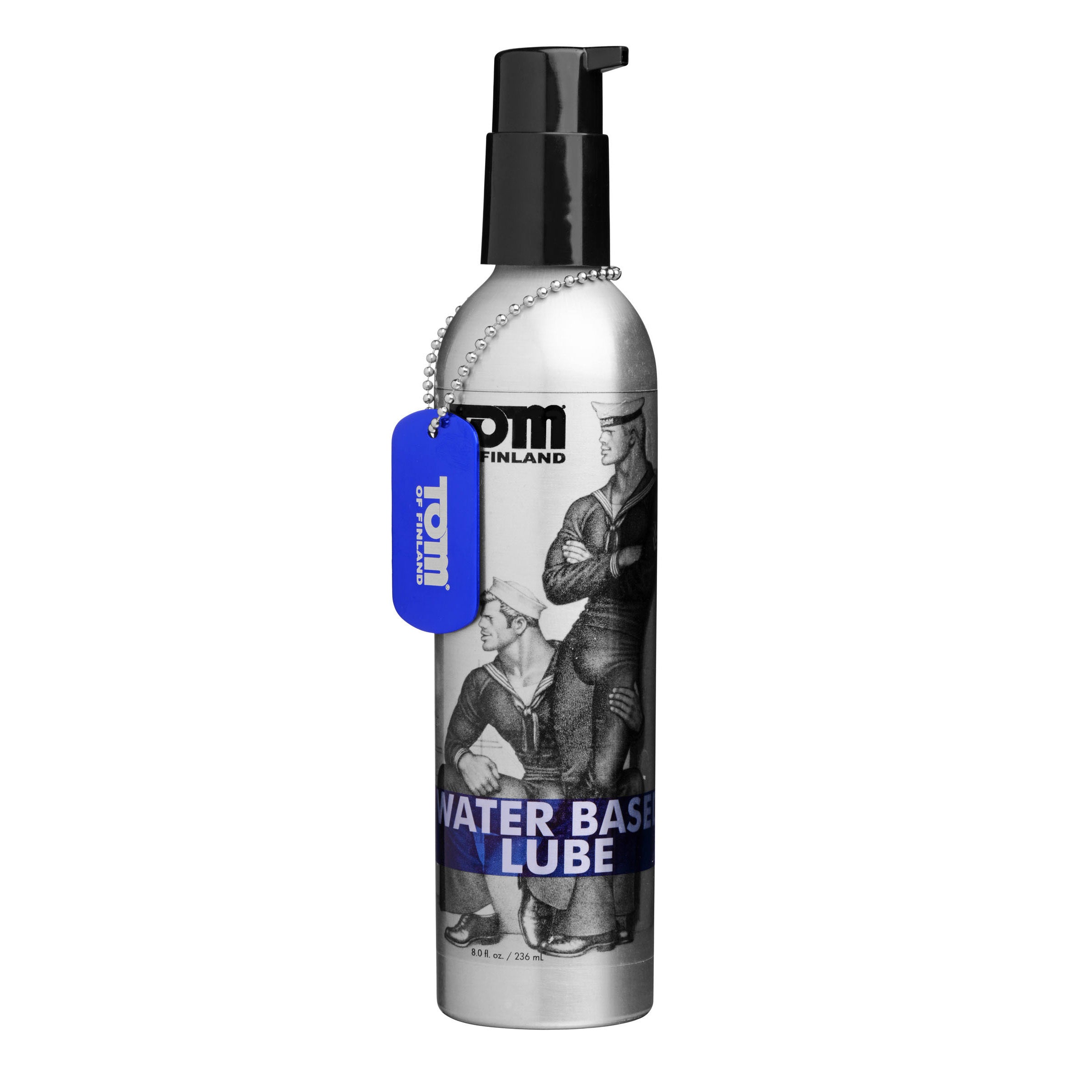 Tom of Finland Tom of Finland Water Based Lube- 8 oz Clear / 8 oz