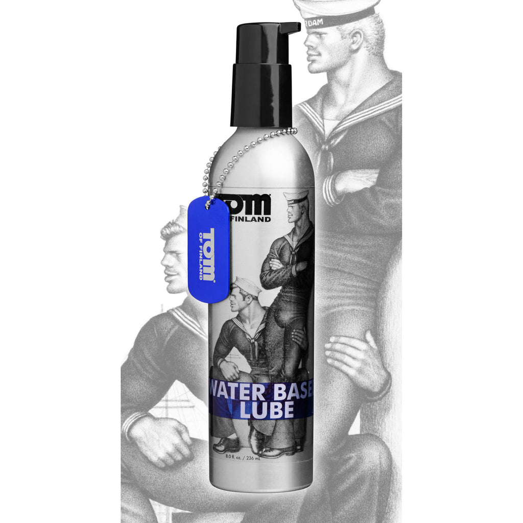 Tom of Finland Tom of Finland Water Based Lube- 8 oz Clear / 8 oz