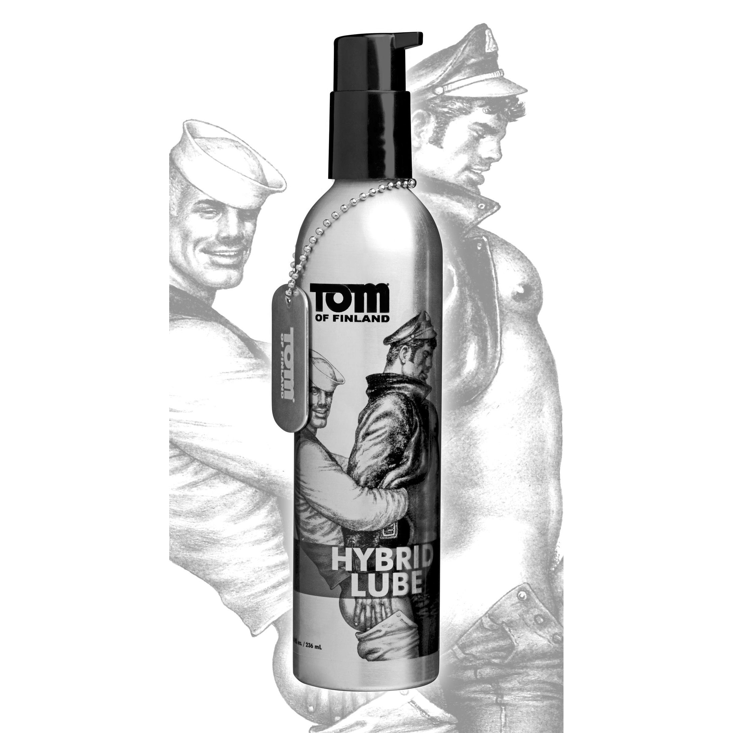 Tom of Finland Tom of Finland Hybrid Lube- 8 oz Clear / 8 oz